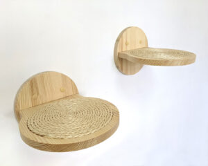 Cat Steps for walls with sisal rope